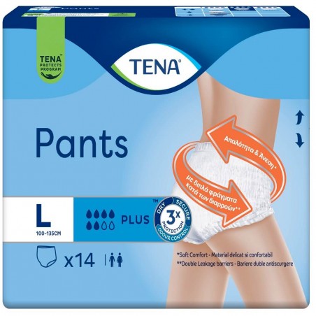 Chilot TENA Pants Plus Large, 14 buc