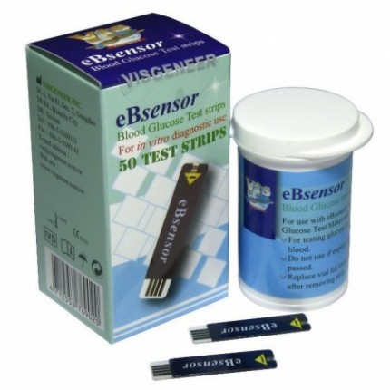 Teste de glicemie pentru glucometru eBsensor 50buc