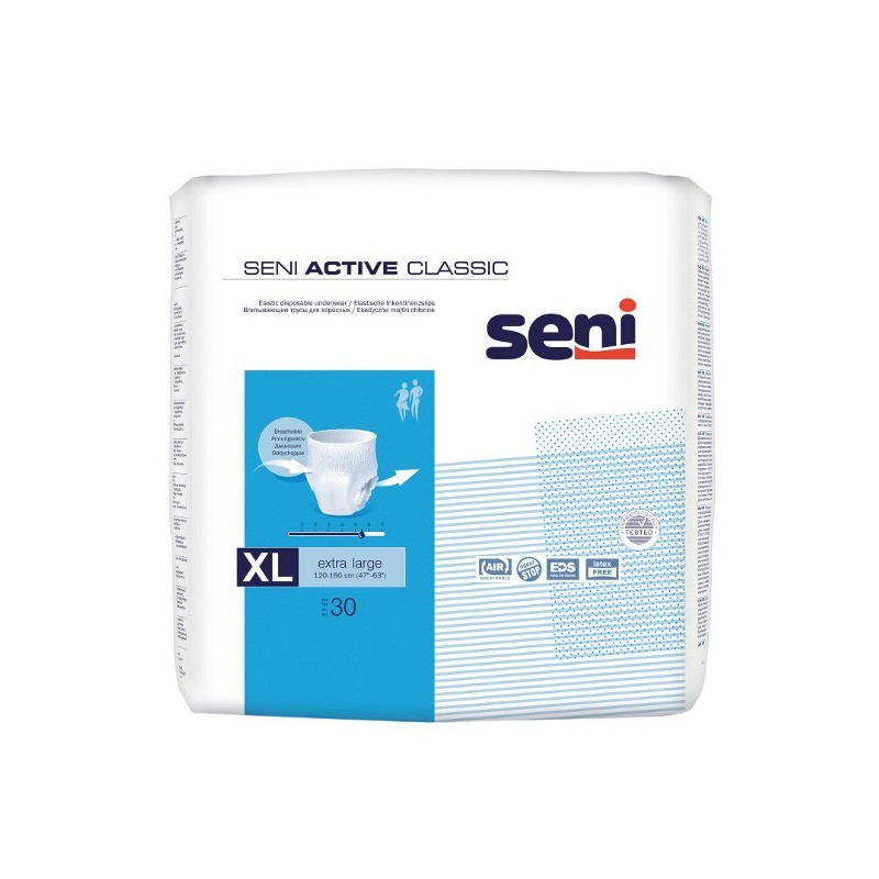Chilot Seni Active Classic, Extra Large, XL, 30 buc