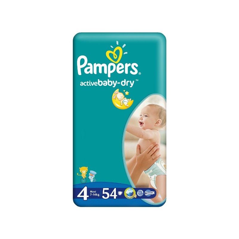 Scutece Pampers Active Baby Maxi Nr 4 54buc