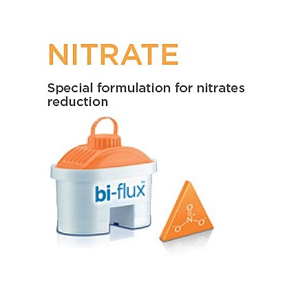 Cartuse filtrante Laica Bi-Flux NITRATE pentru nitrati, 3 buc