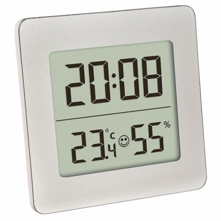 Termometru si higrometru digital cu ceas si alarma TFA