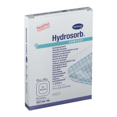 Pansament cu hidrogel Hydrosorb Comfort 7.5x10 cm 5buc Hartmann